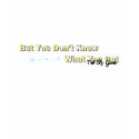 A Little Bit Longer Lyrics t-shirts