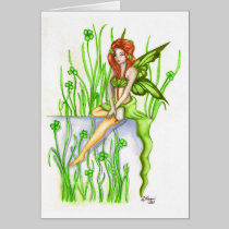 A Little Bit of Luck fairy greeting card cards
