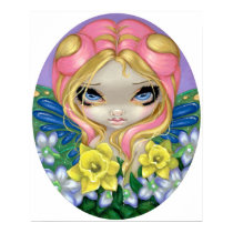 A Little Bit of Spring ART PRINT flower fairy