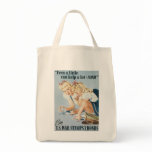 A Little Can Help World War 2 Canvas Bag