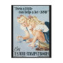 A Little Can Help World War 2 Post Card
