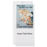 A Little Can Help World War 2 Rack Card