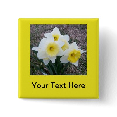A Little Daffodil... Customizable Pin by JesPiddlin
