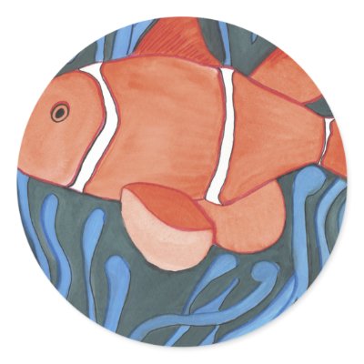 A Little Fishy Stickers by sarahwolf2