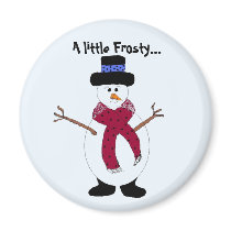A little Frosty Snowman...magnet by seashell2 A little Frosty Snowman...magnet