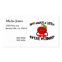A Little Fruit Punch Business Card