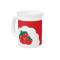 A Little Fruit Strawberry Pitcher pitchers