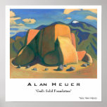 A Little Gem - "God's Solid Foundation" Print