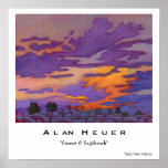 A Little Gem - "Sunset & Sagebrush" Print
