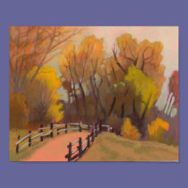 A Little Gem - Taos Autumn Morning" posters