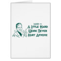 A Little Hard Work Never Hurt Anyone (Dadism #172) cards