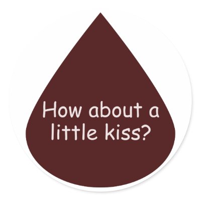 A Little Kiss Sticker by FunnyStuffStore