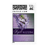 A little lilac for April Postage Stamps