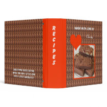 A Little Love & Chocolate 3 Ring Recipe Binder
