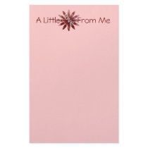 A Little Love, From Me stationery