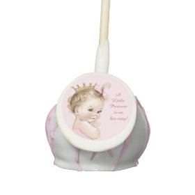 A Little Princess Baby Shower Cake Pops