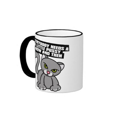A Little Pussy Mug by wislander