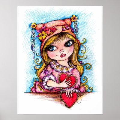 A Little Sweetheart Posters by popartminis