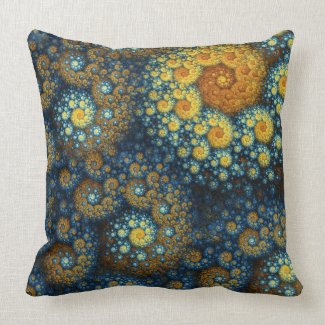 "A Lone Starry Night" Pillow