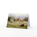 A Long Wait Greeting Card by paintingcoyote36 A Long Wait Greeting Card