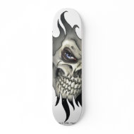 A Look From A Skull skateboard