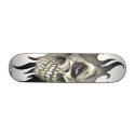 A Look From A Skull skateboard