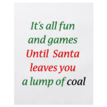 A Lump Of Coal flyers