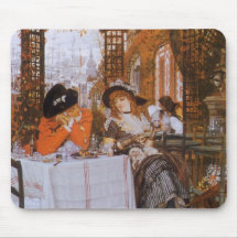 A Luncheon (Petite Dejeuner) by James Tissot Mouse Pads