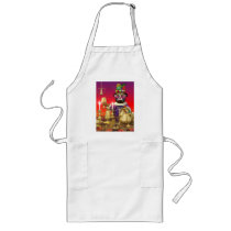 A luxurious dining table apron