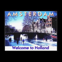 A M S T E R D A M , Welcome to Holland postcards