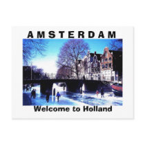 A M S T E R D A M , Welcome to Holland postcards