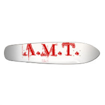 A.M.T. CLASSIC SKATBOARD skateboards by JRMACK A.M.T. CLASSIC SKATBOARD skateboards