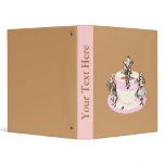 A Mad Tea Party Vinyl Binder