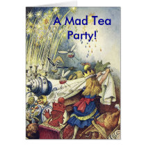 A Mad Tea Party Card cards