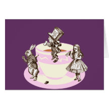 A Mad Tea Party Card