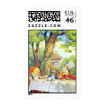 A Mad Tea Party Full Color Stamp