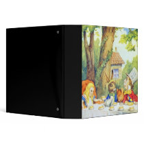 A Mad Tea Party in Full Color Vinyl Binders