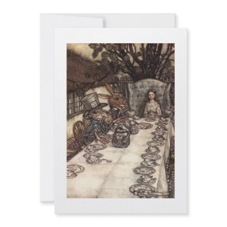 A Mad Tea-Party invitation