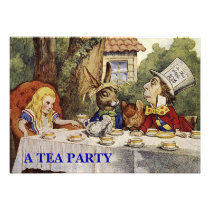 A Mad Tea Party INVITE invitations