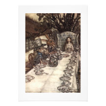 A Mad Tea-Party Invite