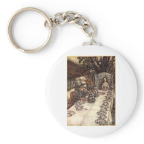 A Mad Tea Party Keychain