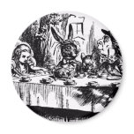 A MAD TEA-PARTY REFRIGERATOR MAGNET
