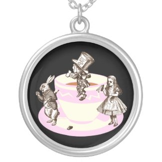 A Mad Tea Party necklace