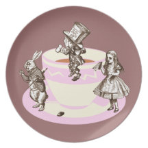 A Mad Tea Party Original Plate