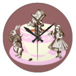 A Mad Tea Party Original Wall Clock