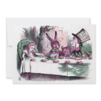 A Mad Tea Party Pastels Custom Invites