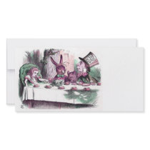 A Mad Tea Party Pastels Custom Photo Card