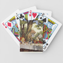 A MAD TEA PARTY PLAYING CARDS