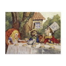 A Mad Tea Party Postcard