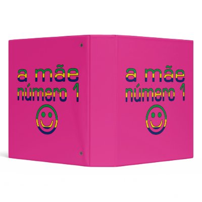 A Mãe Número 1 - Number 1 Mom in Brazilian Binders by thelanguageemporium